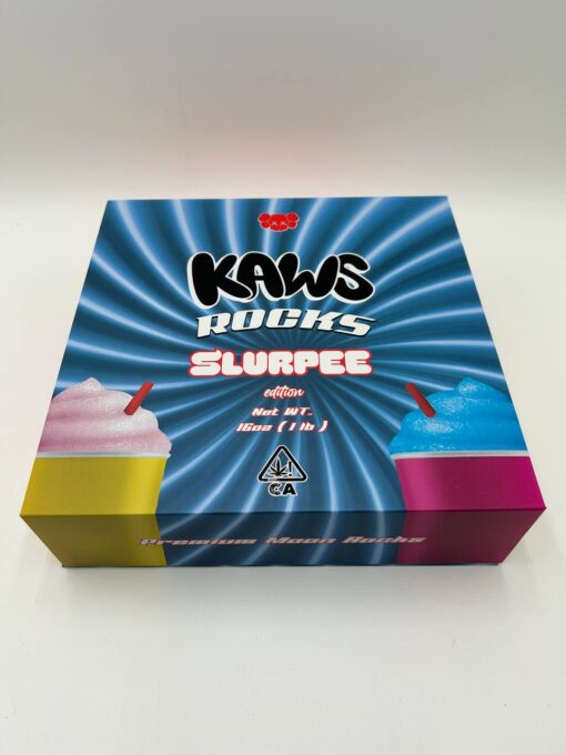 kaws rocks slurpee edition